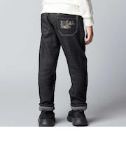 デニムムートン裏ファーストレートロングパンツ(80~160cm)