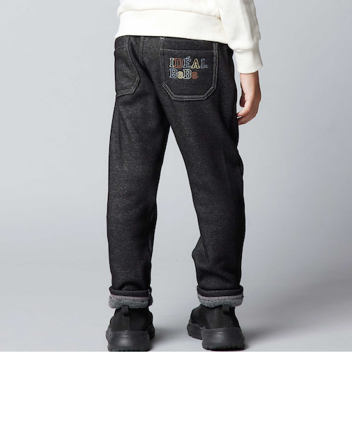 デニムムートン裏ファーストレートロングパンツ(80~160cm)