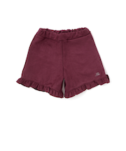 スウェード調裾フリルショートパンツ(90~150cm)