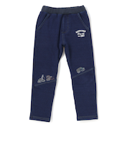 グングンのぼるよはたらくくるま刺しゅうロングパンツ(80~130cm)