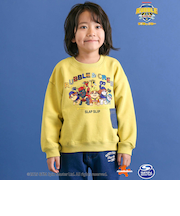 【「パウ・パトロール」スピンオフ・シリーズ「ラブル＆クルー」×SLAPSLIP】デニムポケットトレーナー(90~130cm)