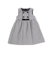 コスミカルウォームエクセレントくるみボタンジャンパースカート(100~140cm)