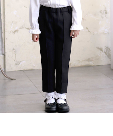 ダブルクロステーパードロングパンツ(110~160cm)