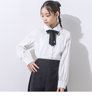 リボン付きブラウス(130~160cm)