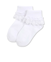 レース付き折り返しショートソックス(11~24cm)