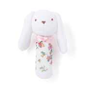 【日本製】【お揃い】リバティ(BluebellFields) タナローン アニマル スティックラトルベビー