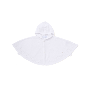 【日本製】フード付きセーターマントベビー(50~90cm)