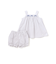 タイプライターピンタックリボンワンピース＋ブルマセット ベビー(70~90cm)