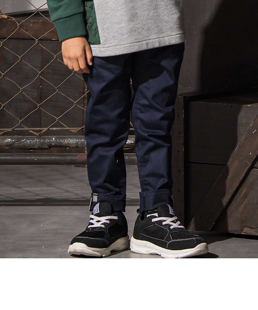 ハイパーストレッチスソパイピングスキニーパンツ(100~160cm)