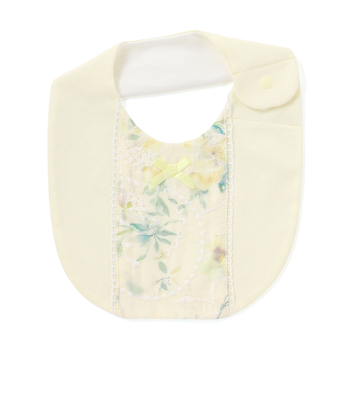 【お揃い】オーガンジー花柄プリントスタイ