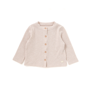 メランジテレコ長袖カーディガン(80~100cm)