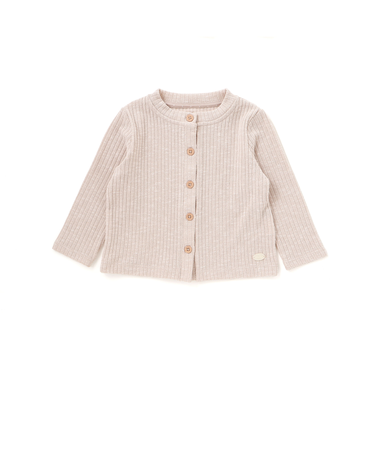 メランジテレコ長袖カーディガン(80~100cm)