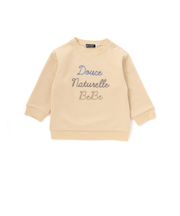 カノコチェーンステッチロゴ長袖Tシャツ(80~100cm)