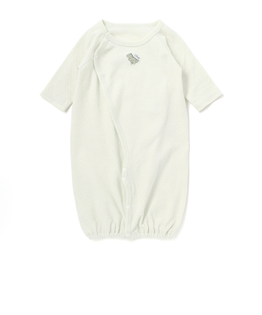 アニマルクマウサギ恐竜刺しゅう接結2WAYオールベビー(50~70cm)