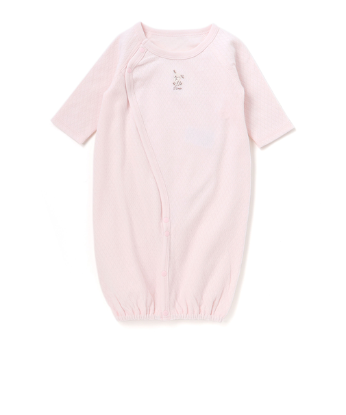 アニマルクマウサギ恐竜刺しゅう接結2WAYオールベビー(50~70cm)