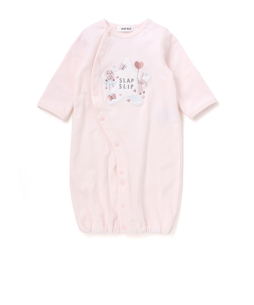 アニマルクマウサギ恐竜お星さまパッチ2WAYオールベビー(50~70cm)