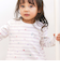 【スララク/防汚加工/オーガニックコットン】ときめきデザイン女の子長袖Tシャツ(80~130cm)