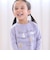 【スララク/防汚加工/オーガニックコットン】ときめきデザイン女の子長袖Tシャツ(80~130cm)