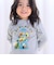 【スララク/防汚加工/オーガニックコットン】わくわくデザイン男の子長袖Tシャツ(80~130cm)