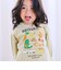 【スララク/防汚加工/オーガニックコットン】わくわくデザイン男の子長袖Tシャツ(80~130cm)