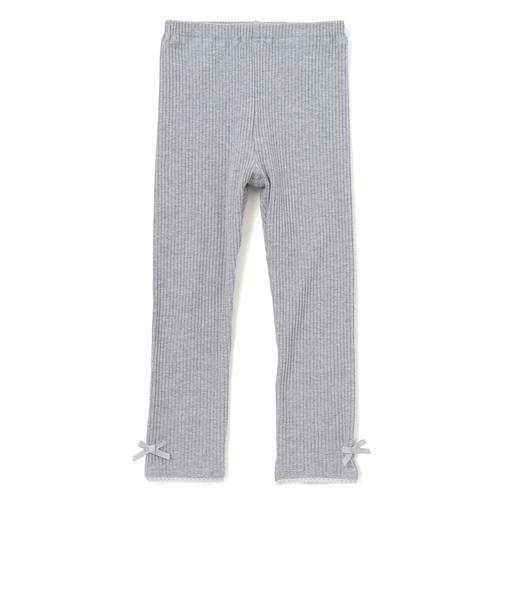 裾レースリボンレギンス(80~130cm)