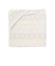 【お揃い】コットンクマ木馬総柄3重ガーゼおくるみベビー