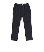 ストレッチツイルロゴ刺しゅうストレートロングパンツ(90~160cm)