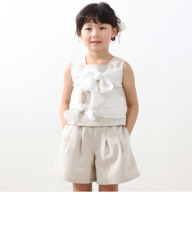 ストライプリボンセットアップ(95~150cm)