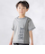 異素材切り替え半袖Tシャツ(95~160cm)