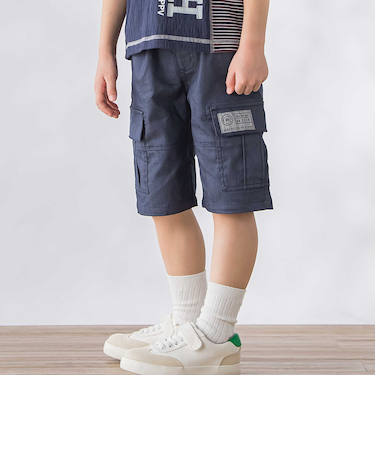 デニムライクカットソーハーフパンツ(95~160cm)