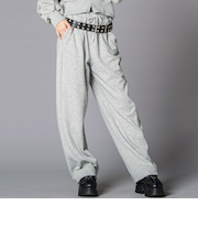 レースアップ・カーブパンツ(ベルト付き)(130~160cm)