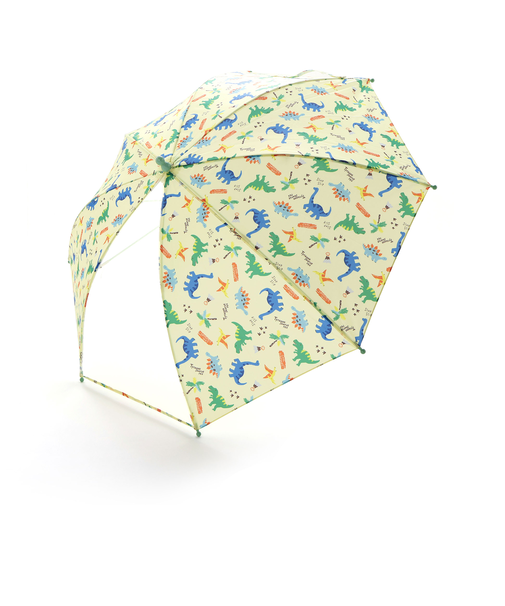 【お揃い】はたらくくるま花柄恐竜プリント総柄傘(45~50cm)