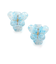 バタフライクリアヘアクリップ2個セット