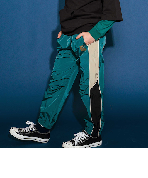 ニータック入りタフタワイドパンツ(110~150cm)