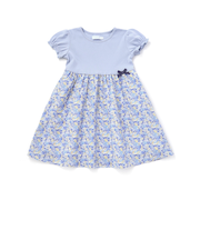 【日本製】【お揃い】リバティ(leontyne dream)プリントタナローン フライス切り替えワンピース(90~140cm)