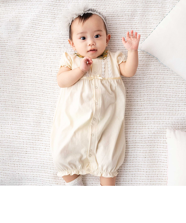 【お揃い】リバティプリント半袖2WAYオール(50~75cm)