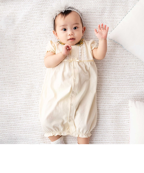 【お揃い】リバティプリント半袖2WAYオール(50~75cm)