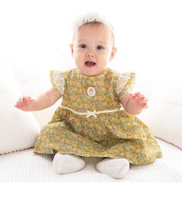 【お揃い】リバティプリント花柄チュニック(70~90cm)