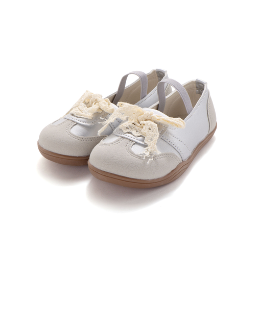 レースリボン付きバレエスニーカー(16~20cm)