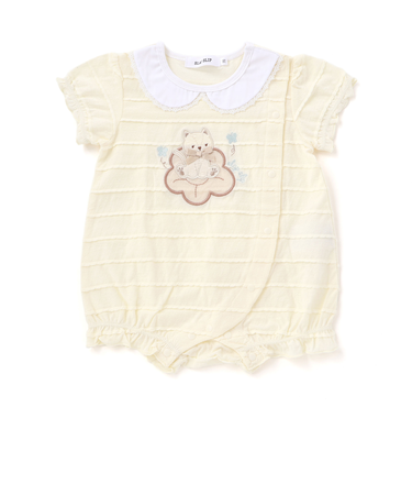 アニマルパッチレーシー天竺カバーオールベビー(70~80cm)