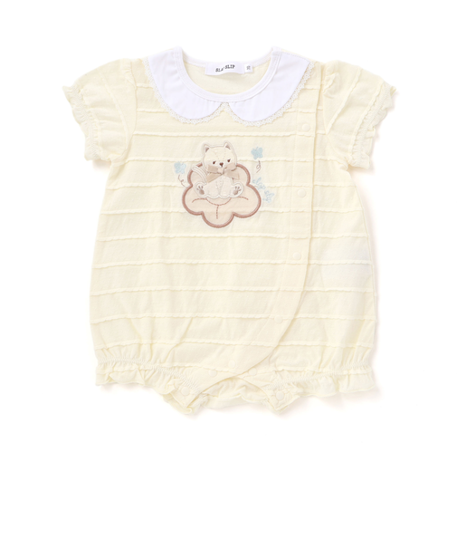 アニマルパッチレーシー天竺カバーオールベビー(70~80cm)