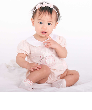 アニマルパッチレーシー天竺カバーオールベビー(70~80cm)