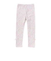 【お揃い】裾レースリボン付きベア天竺レギンス(80~130cm)