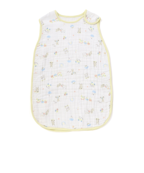 【お揃い】モチーフ総柄ガーゼスリーパーベビー