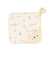 【お揃い】モチーフ総柄ガーゼハンカチスタイベビー