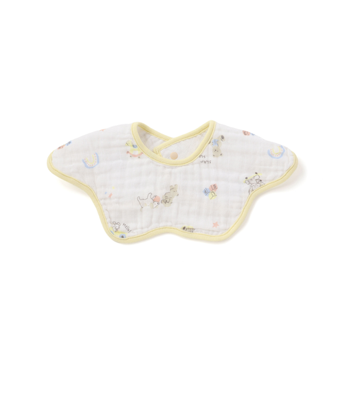 【お揃い】モチーフ総柄ガーゼスタイベビー