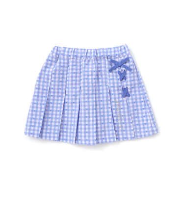 【お揃い】チェックプリーツスカパン(90~130cm)