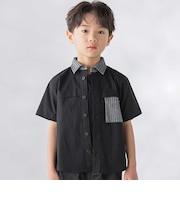 ストライプ組み合わせシャツ(95~150cm)