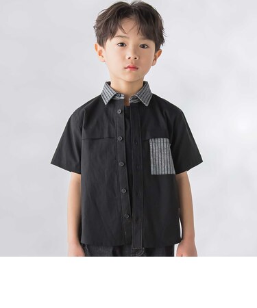 ストライプ組み合わせシャツ(95~150cm)