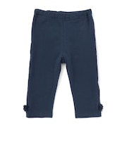 【お揃い】無地&総柄6分丈レギンス(80~130cm)